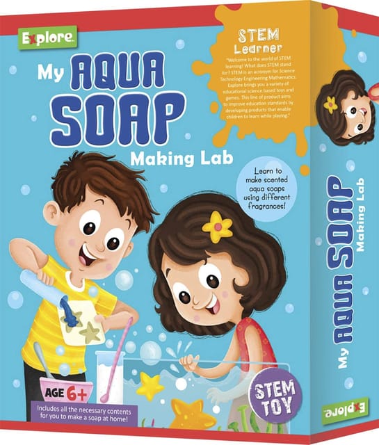 Explore My Aqua Soap Making Lab