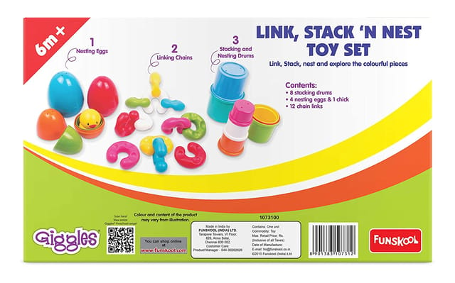 LINK STACK AND NEST TOY SET