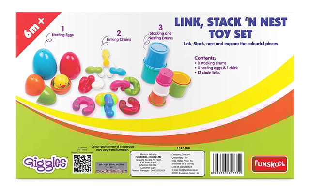LINK STACK AND NEST TOY SET