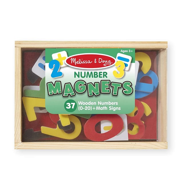 Melissa & Doug Magnetic Wooden Numbers