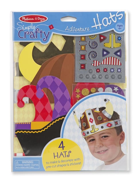 Melissa & Doug Simply Crafty Adventure Hats