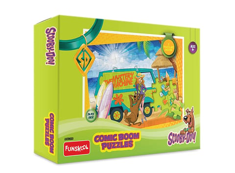 Funskool Scooby Doo Comic Boom 3 in 1 Puzzle