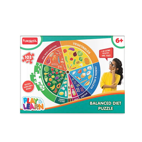 Funskool Puzzles - Playlearn Balanced Diet