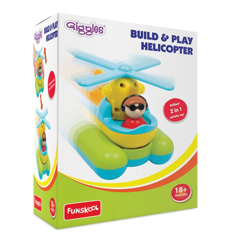 Giggles Build N Play Helicopter
