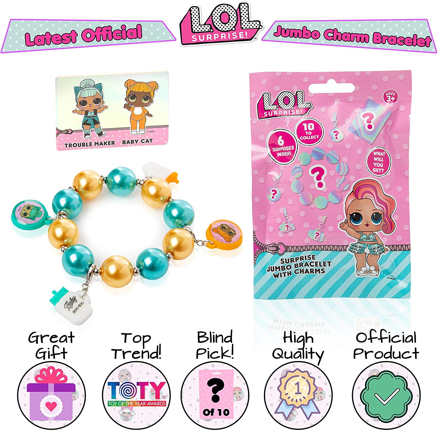 Lol bracelet sales for charms