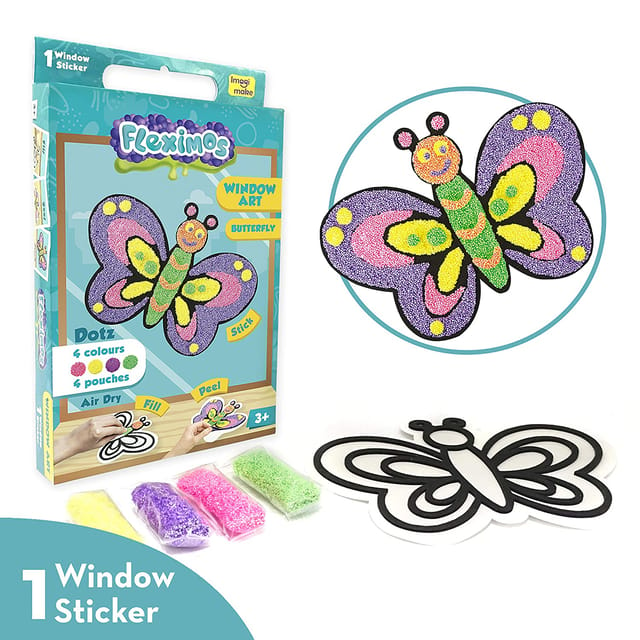 Imagimake Fleximos Butterfly Window Art
