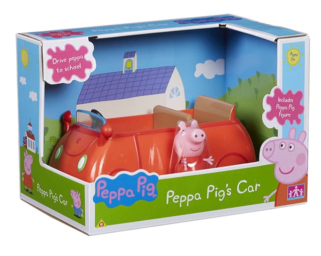 PEPPA RED CAR SOLID
