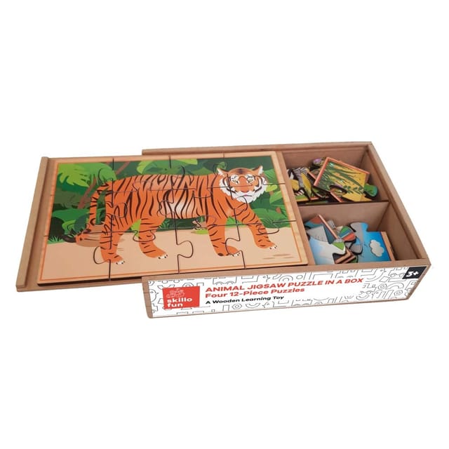 SKILLOFUN - JIGSAW ANIMAL PUZZLE