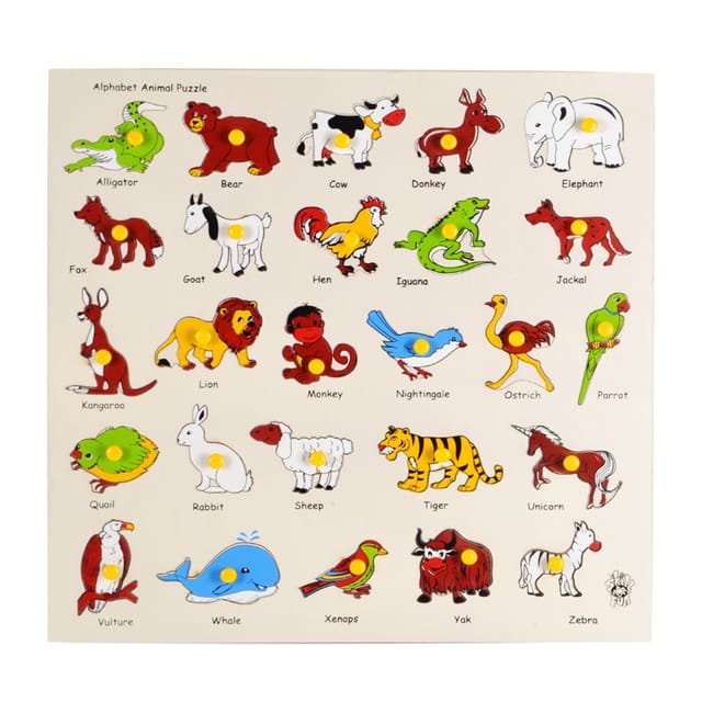 SKILLOFUN - ANIMAL ALPHABET PUZZLE