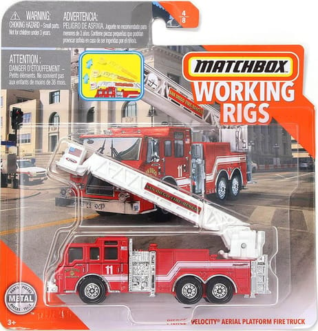 Matchbox Working Rigs Fire Truck