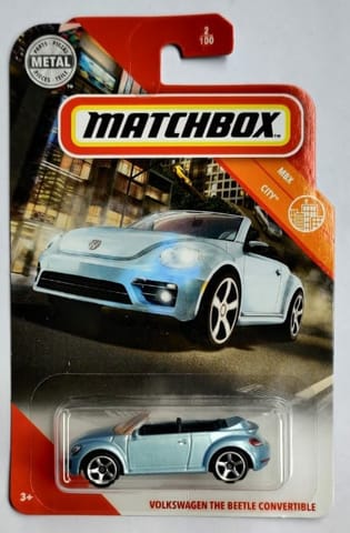 Matchbox Basic Car Assortment MBX City Volkswagen Beetle Convertible