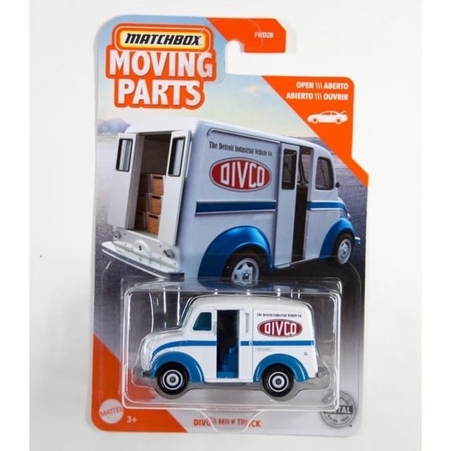 Matchbox Moving Parts Divco Milk Truck