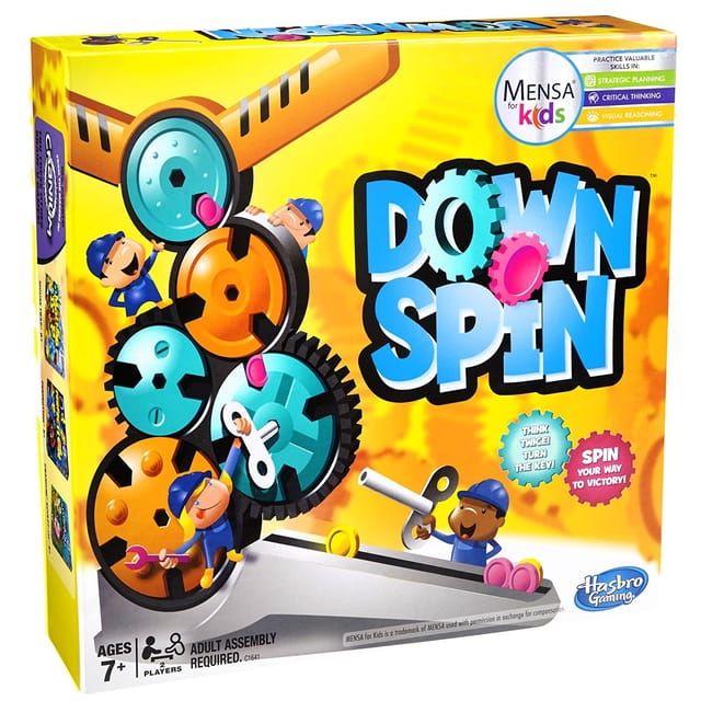 Hasbro Gaming Downspin Game