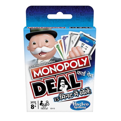 Hasbro Monopoly Deal Card Game Hindi