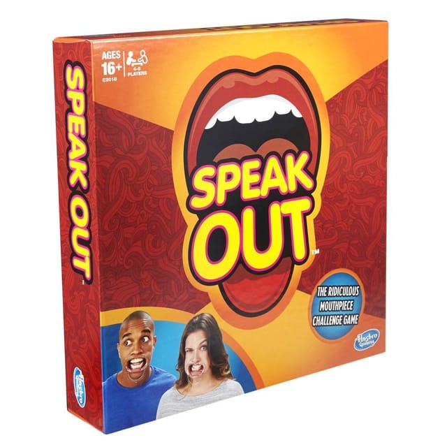 Hasbro Speak Out Game