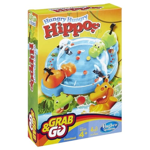 HASBRO HUNGRY HIPPOS GRAB & GO