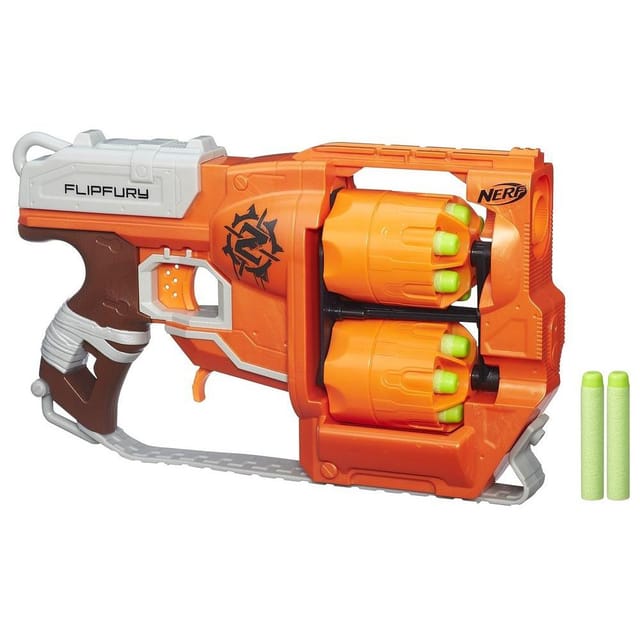 NERF Flipfury Zombie Strike Toy Blaster