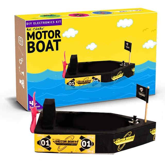 Becre8v Motor Boat DIY Kit