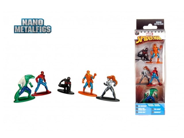 Jada Marvel Spiderman Nano Metal Figures