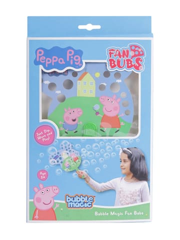 Bubble Magic Fan Bubs Peppa Pig