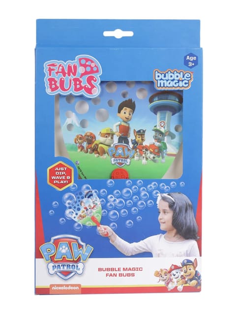 Bubble Magic Fan Bubs Paw Patrol