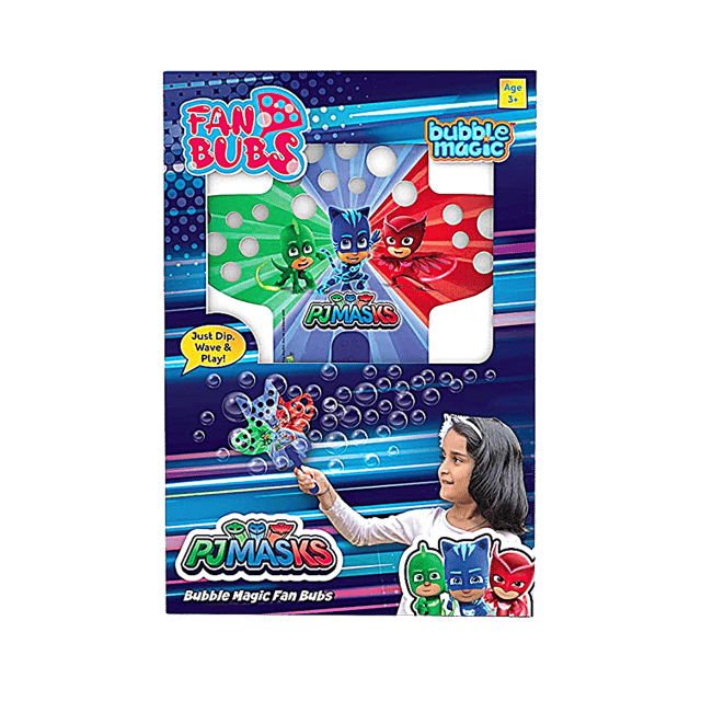 Bubble Magic Fan Bubs PJ Masks