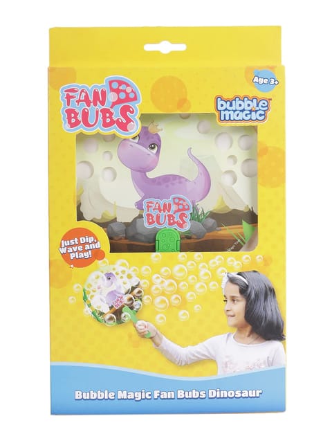 Bubble Magic Fan Bubs Dinosaur