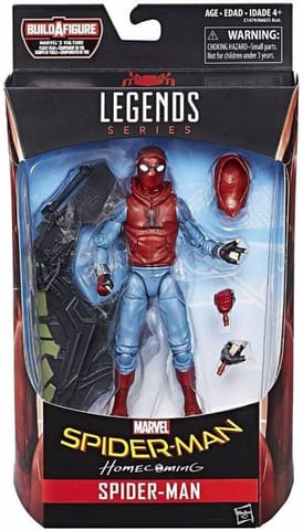 Marvel Build A Figure Legends Series Spiderman Homecoming