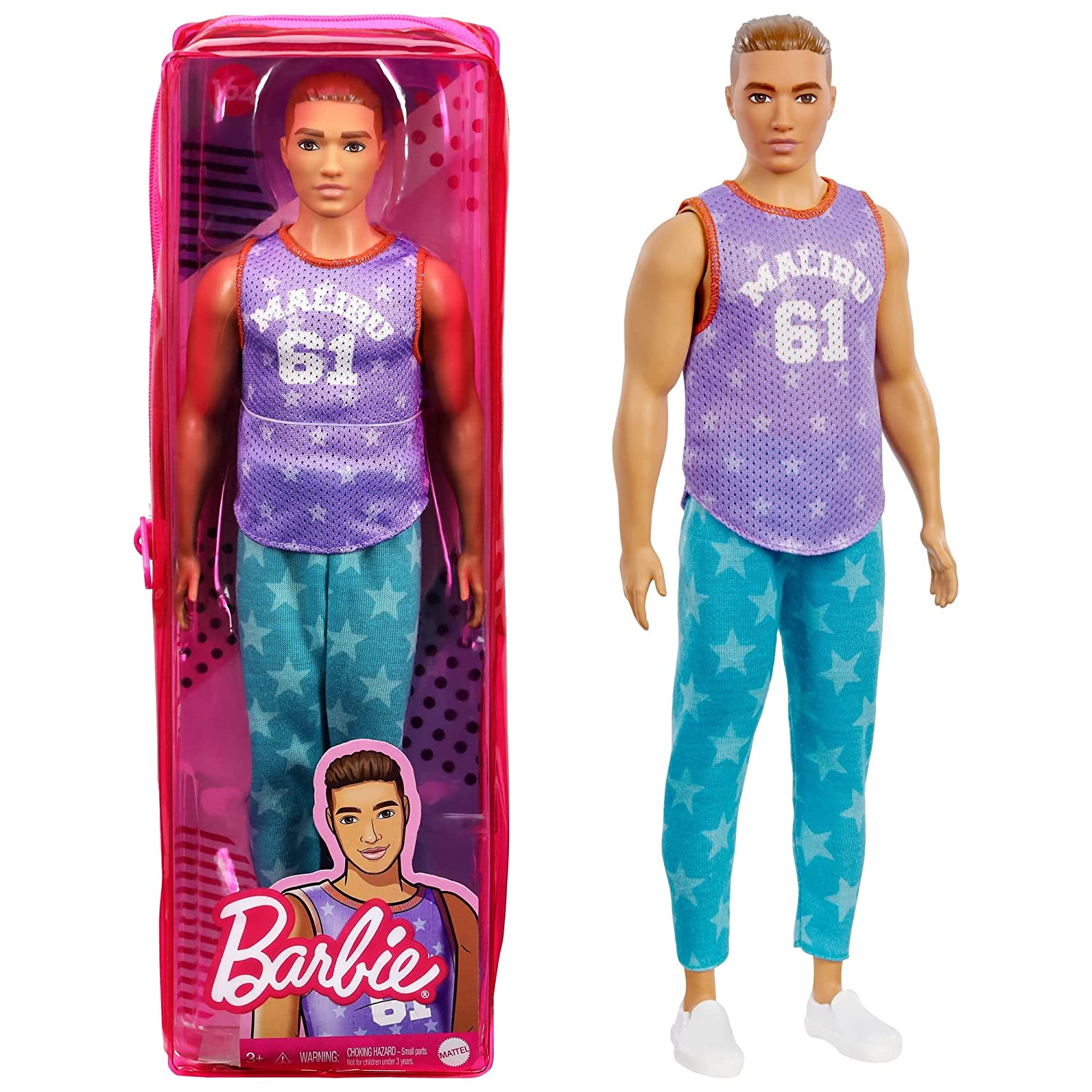 Barbie Fashionistas Doll - Ken (Malibu 61)