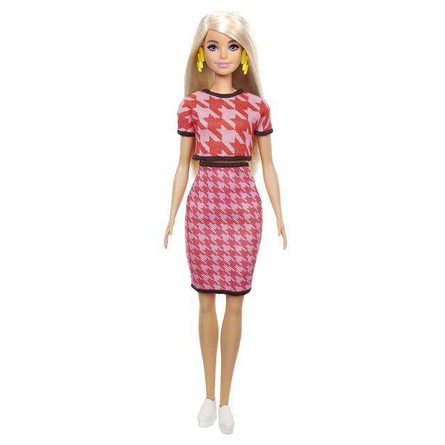 Barbie Fashionistas Doll Pink Dress