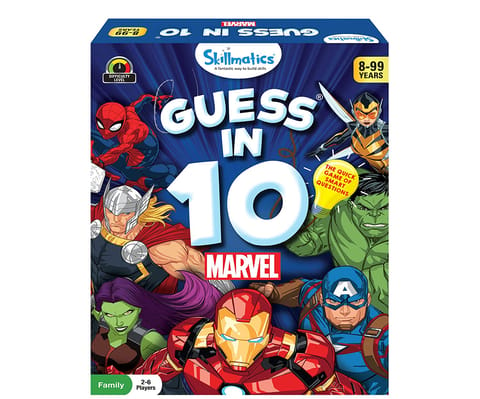 Skillmatics Guess In 10 Marvel Edition