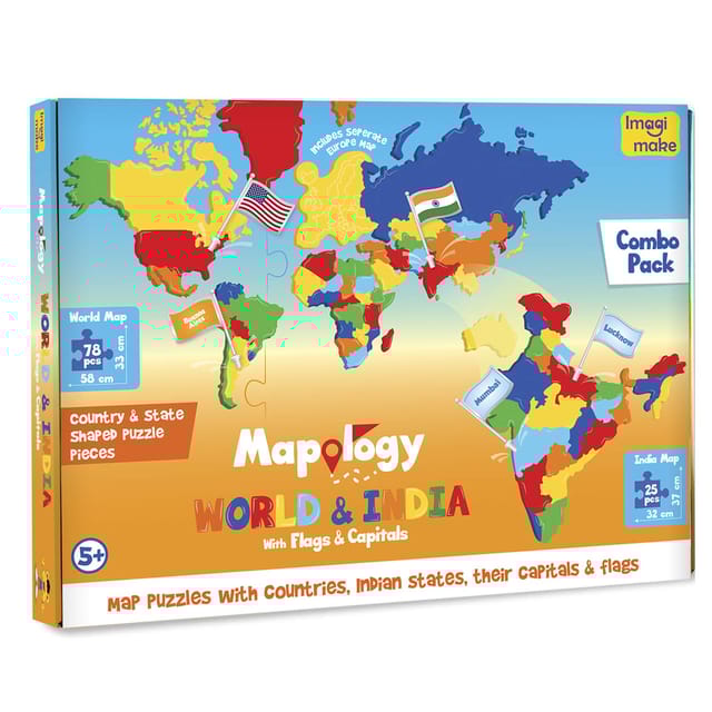 Imagimake Mapology World And India