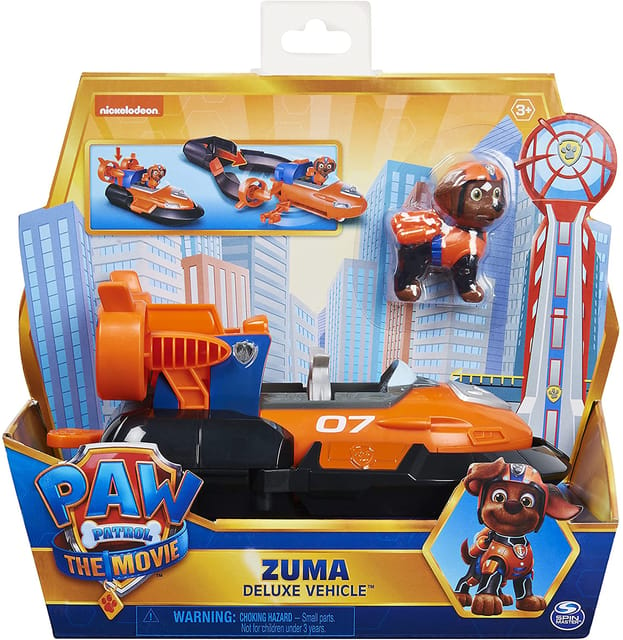 Paw Patrol Movie Themed Deluxe Vehicle ZUMA