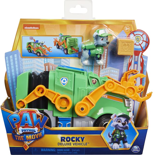 Paw Patrol Movie Themed Deluxe Vehicle ROCKY