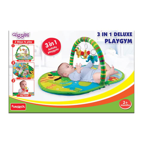 Funskool 3 in 1 Deluxe Play gym