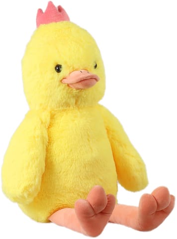 Mirada Floppy Yellow Duck with Crown