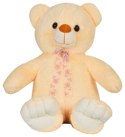 Mirada Floppy Teddy Bear Butter Yellow