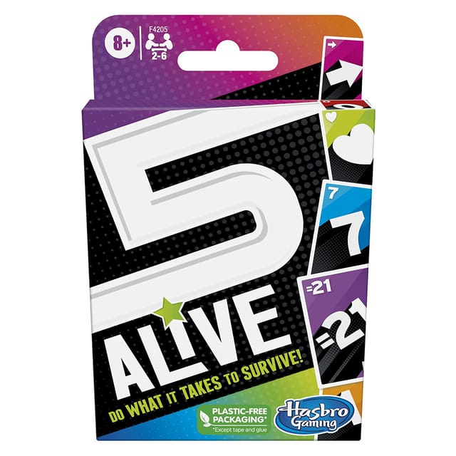 Hasbro Gaming 5 Alive Card Game