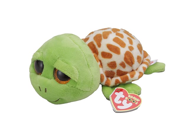 Ty Beanie Boos Zippy Green Turtle Regular