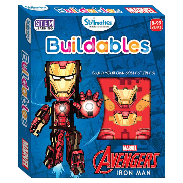 Skillmatics Buildables Marvel Iron Man