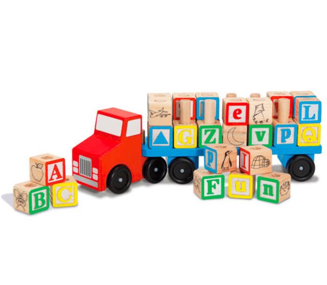 Melissa & Doug Alphabet Truck