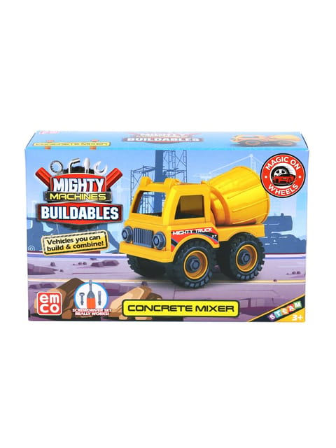 Winmagic Mighty Machines Buildables Concrete Mixer