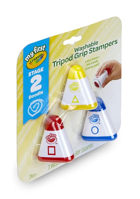 Crayola My First Crayola Washable Tripod Grip Stampers