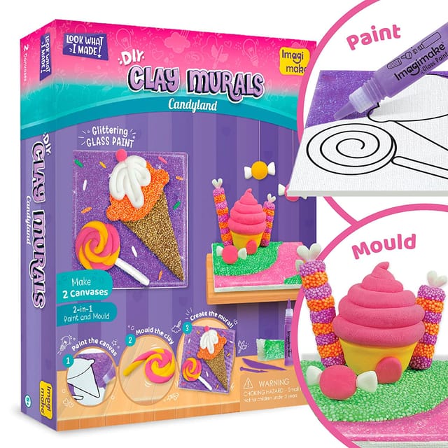 Imagimake Clay Murals Candyland