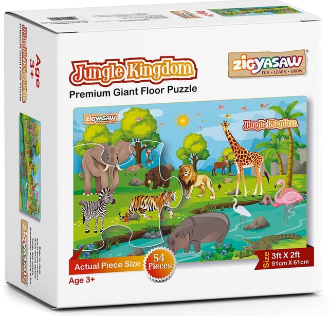 Zigyasaw Jungle Kingdom Premium Giant Floor Puzzle