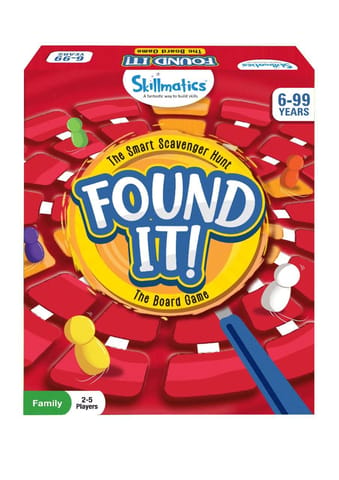 Skillmatics Found It Family Board Game Smart Scavenger Hunt