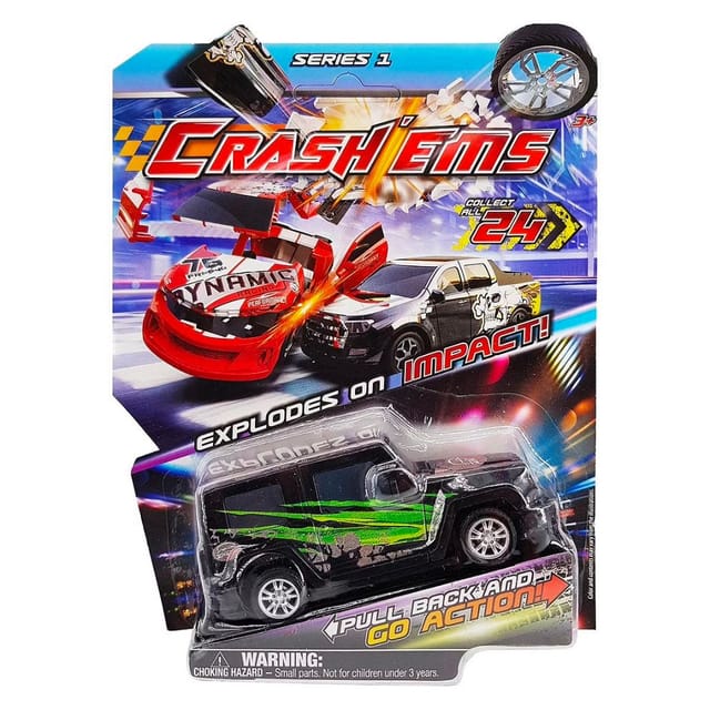 Winmagic Crashems Pullback Go Action Series 1