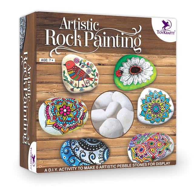 Toy Kraft Artistic Rock Painting