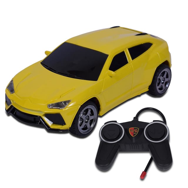 Enn Ess Road Burner Remote Control Car Yellow