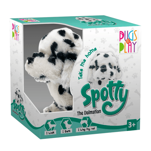 Fuzzbuzz Pugs At Play - Spotty The Dalmatian